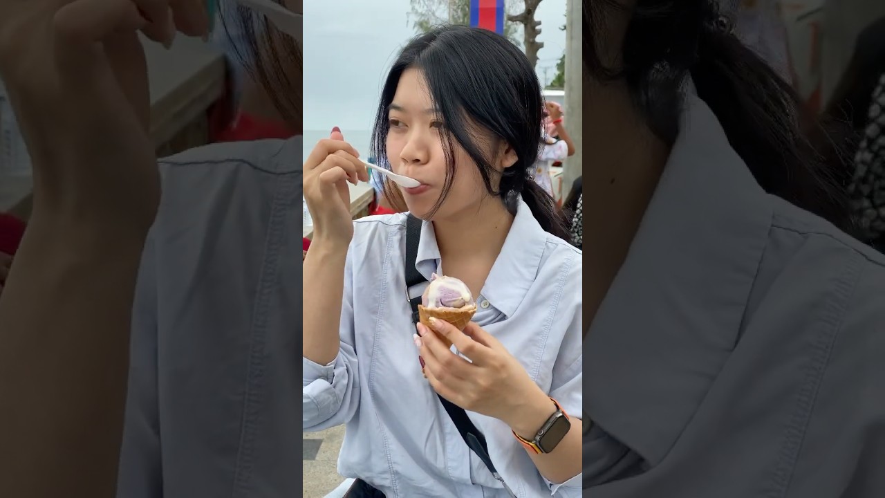 Let's try to eat 0.75$ ice cream 🍦 