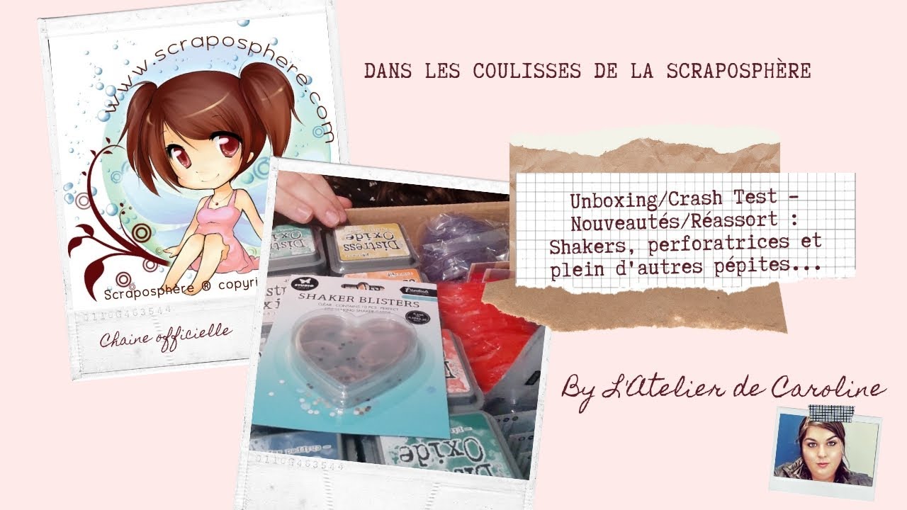 Scrapo Dans les coulisses de la Scrapo - Unboxing : Nouveautés matériel La ...