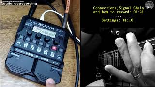 ZOOM G1 Four Distortion SLAYER style / G1x Four, G3n, G5n.