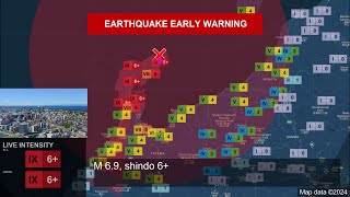 M 7.6 Noto Peninsula Earthquake (1/1/2024)