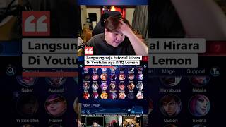 Tutorial hero baru hirara di yt: RRQ Lemon😎😎