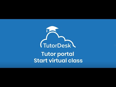 Tutor Portal -  Start Virtual Class