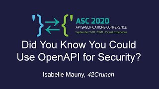 Did You Know You Could Use OpenAPI for Security?