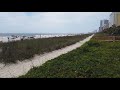 Chill beach vibes in myrtle beach sc  relax with me   beach view