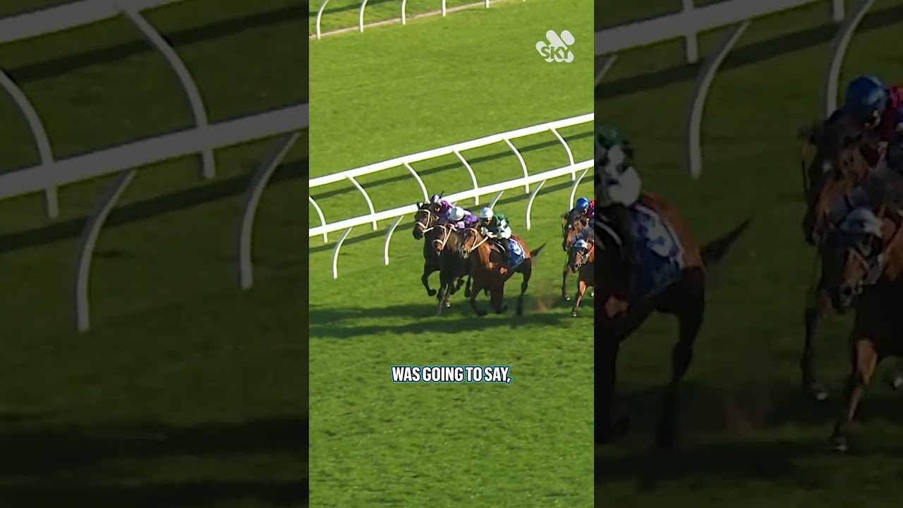 J-Mac set up Via Sistina PERFECTLY for her G1 Winx Stakes win! 🌟