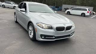 2015 BMW 528i Sedan Silver