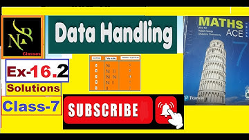 Ex-16.2 Data handling SOLUTIONS MATHS ACE CLASS-7 @nbclasses9951