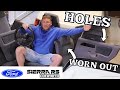 I SPENT £800 ON WORN OUT SIERRA COSWORTH SEATS
