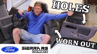 I SPENT £800 ON WORN OUT SIERRA COSWORTH SEATS