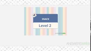 Word Journey SNACK Level 2 - AnswersMob.com screenshot 1