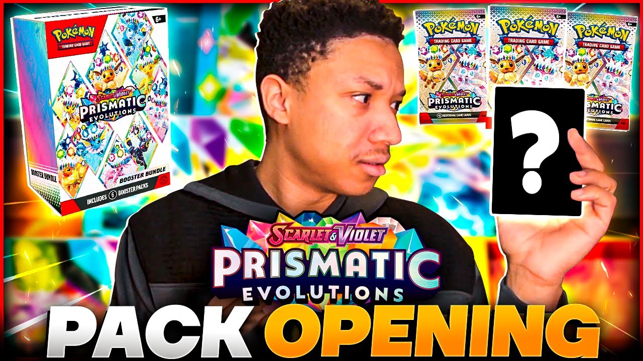 I Opened Prismatic Evolutions Packs Worth More Then My Savings