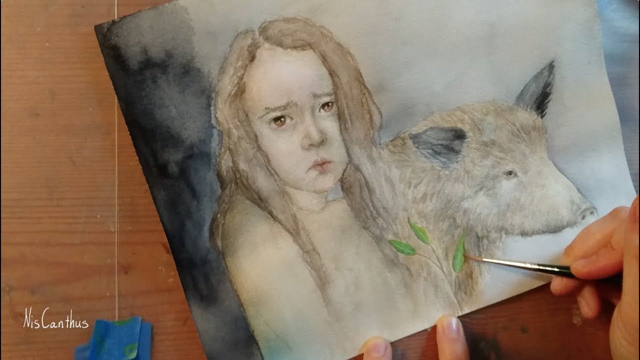 All That's Left | Watercolor Timelapse