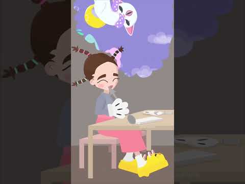 I create my world,and animations visualize this action Plumphs handmade toys in mixed media lloomine