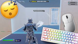 Razer huntsman mini ASMR Chill 😴 Piece Control 1v1  | Fortnite gameplay 😴