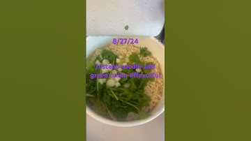 Thumbnail of Instant noodle w green onions