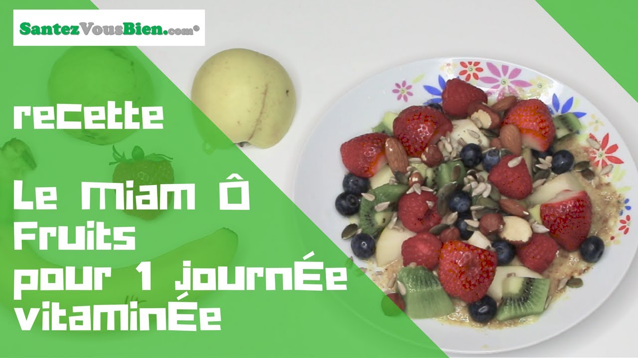 La recette du miam ô fruits - YouTube