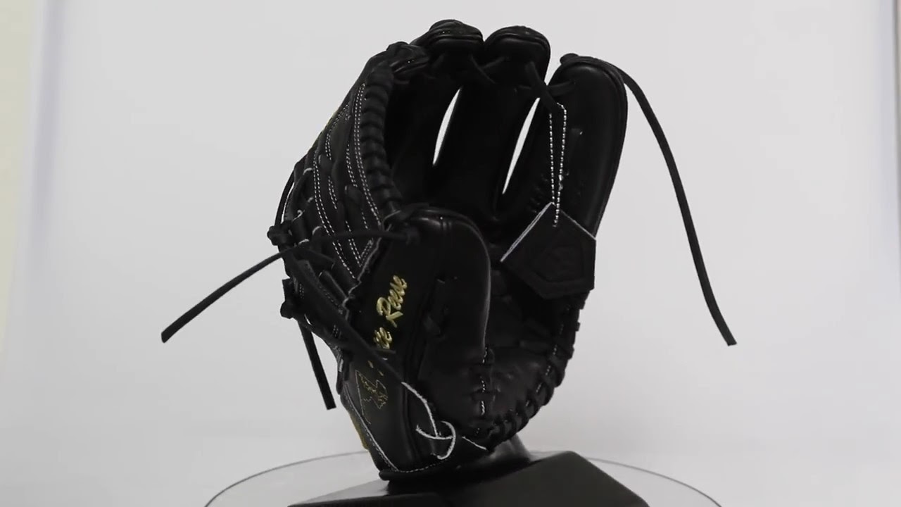 44 Pro Custom Baseball Glove Signature Series Black Two Piece Maryland