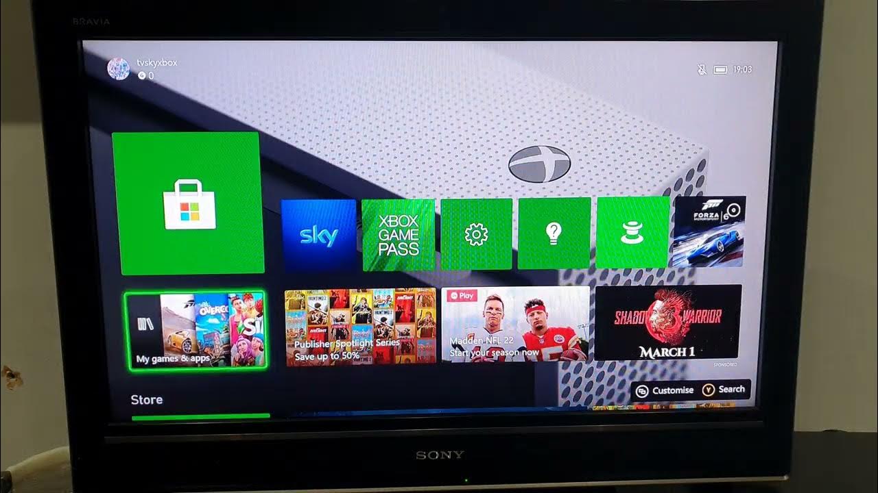 How to use Sky TV On a XBOX ONE without an extra box or multiroom 2023 YouTube
