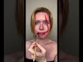 Pennywise creepy makeup transformation  hollymurraymakeup shorts