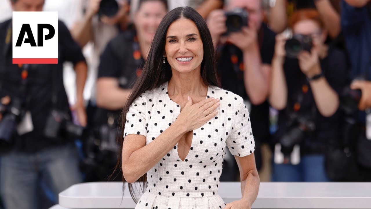 Demi Moore says full frontal nudity with Margaret Qualley in 'The ...