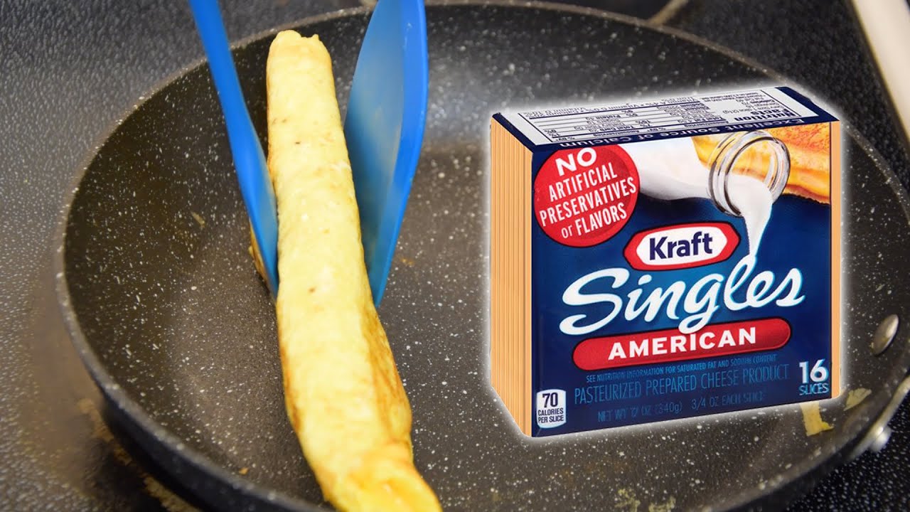 Omelette De Queso Americano Kraft Paso a Paso YouTube