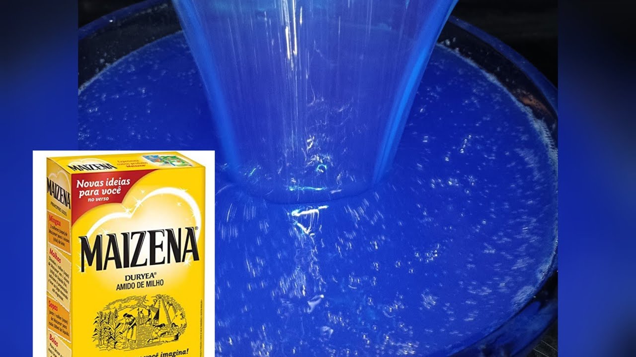 sabão líquido feito com maizena sem óleo, apenas 2 ingredientes