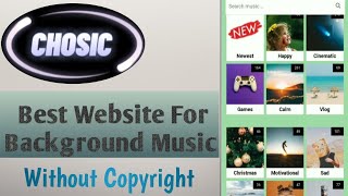 Best Website for Background Music | Without Copyright | Chosic |With My voice reveal screenshot 5