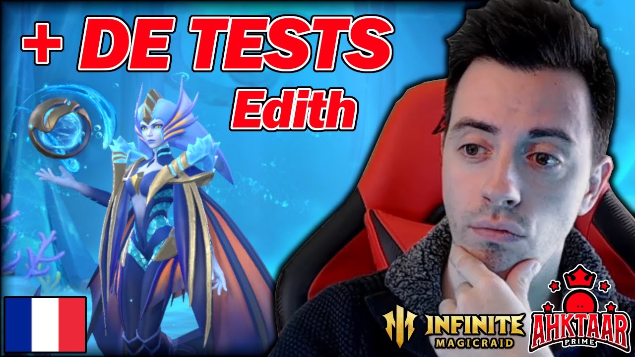 Edith - 2 Builds différents et potentiel max [Infinite Magicraid] - YouTube