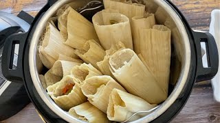 Instant Pot Tamales - Mama Maggie's Kitchen