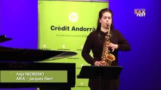 ANJA NEDREMO - 1st ROUND - III ANDORRA INTERNATIONAL SAXOPHONE COMPETITION 2016