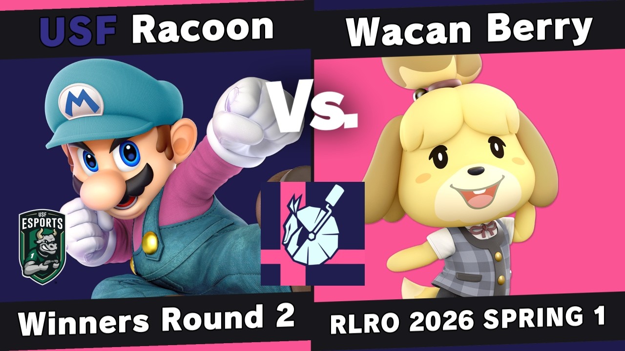 Ringling Rollout 2026 SPRING 1 - Racoon (Mario) vs Wacan Berry (Isabelle) - Winners Round 2