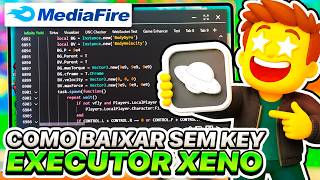 NOVO! EXECUTOR XENO de PC GRATIS SEM KEY! ✅ COMO BAIXAR e USAR SCRIPT ROBLOX de PC!