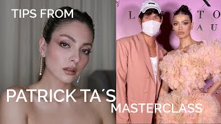 Lo que aprendí en la MASTERCLASS de Patrick Ta (Técnicas de Maquillaje) | Anna Sarelly