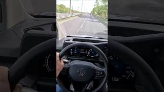 Volkswagen Transporter / Caravelle (T7) 2.0 TDI 150 HP Acceleration Test | #shorts #car #pov