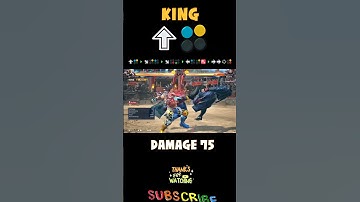 King combo tekken8 I King easy combo for beginners tekken8 I Tekken8 King combo guide#Tekken8#King