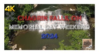 Chagrin Falls, Ohio | Memorial Day Weekend | 2024 | 4K Drone Footage #chagrinfalls