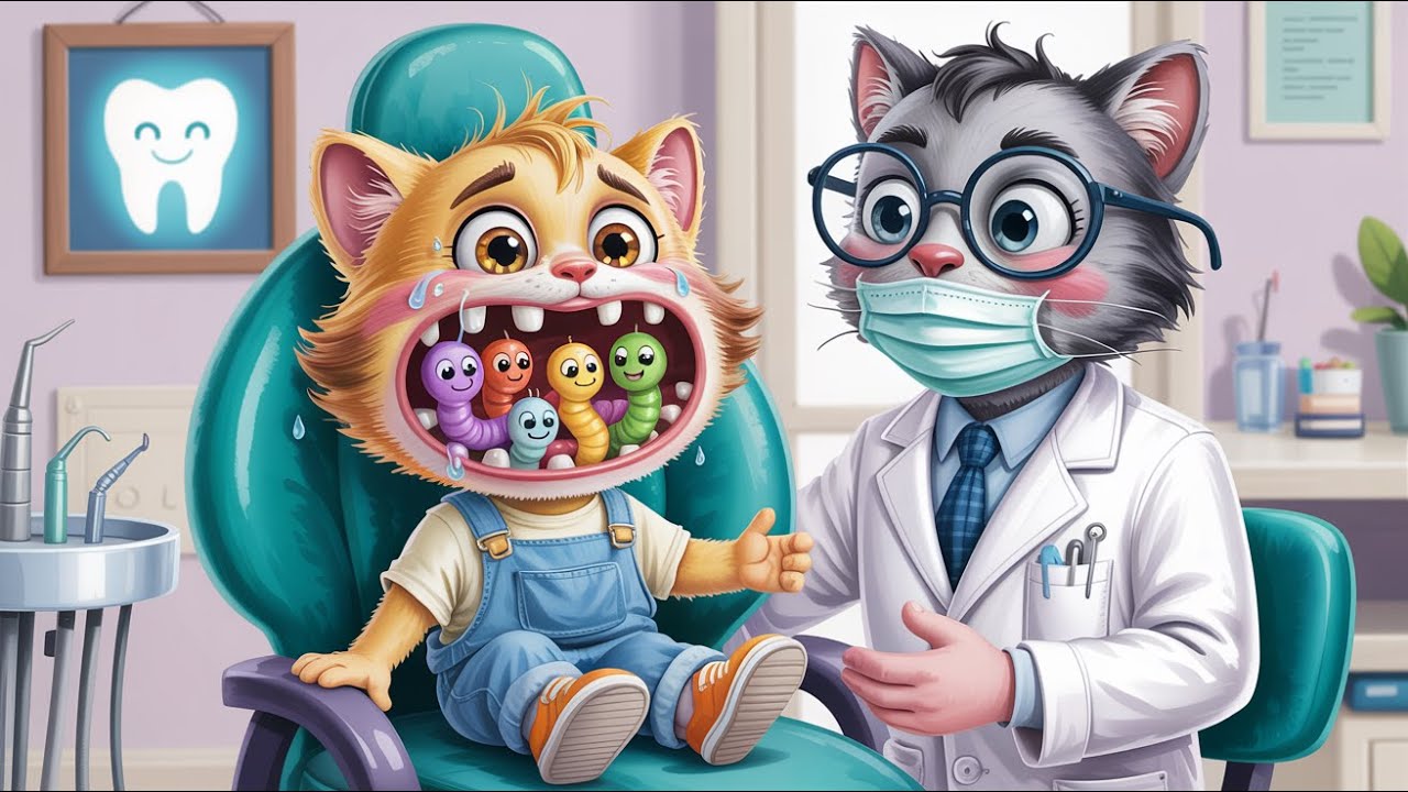 OMG! 😱 The Creepy Crawlers in My Molar! | Ai Cat Story 🐜😨