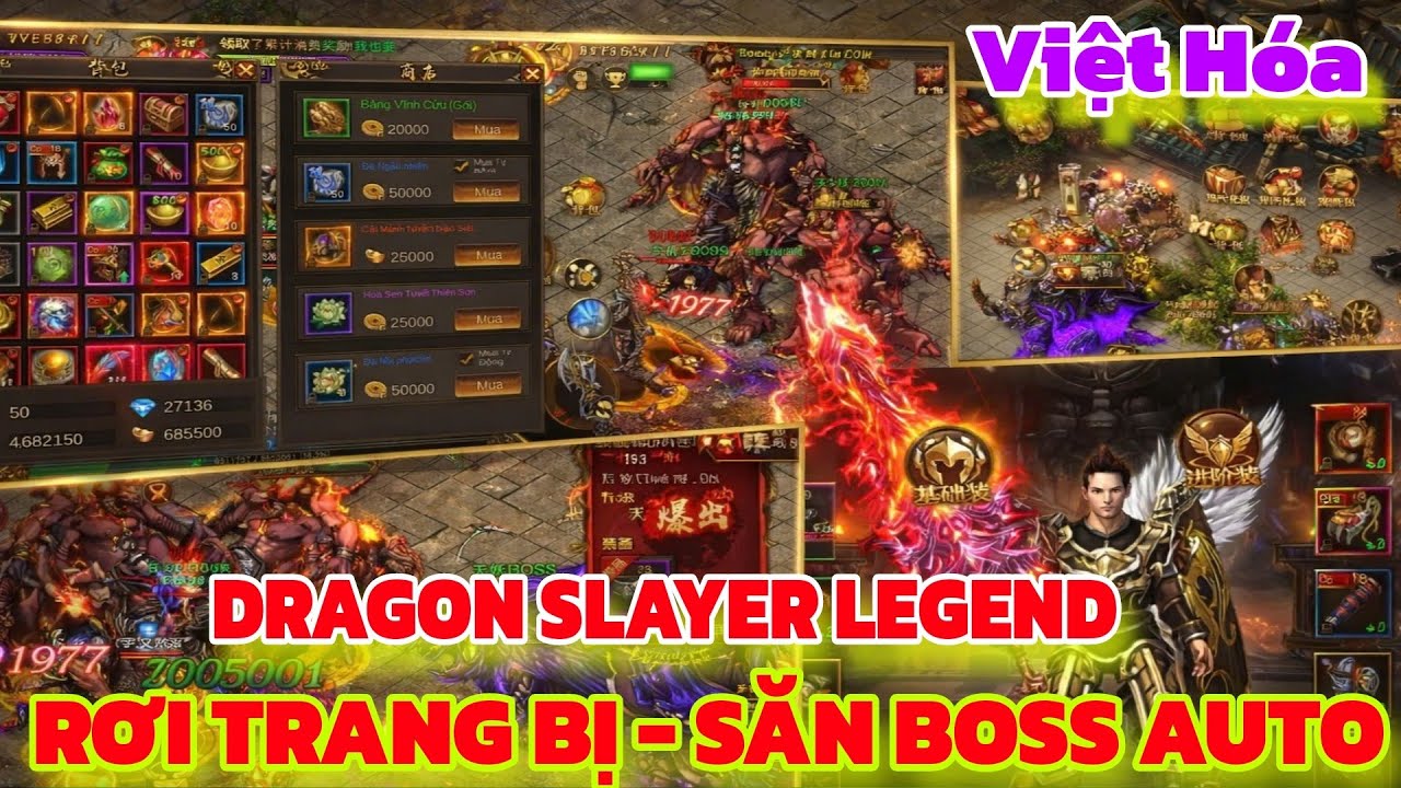 Game Lậu Mobile Mới 2026 Việt Hóa | Dragon Slayer Legend | Rơi Đồ Cực Phê | X7game