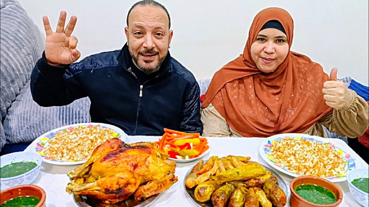 تحدي أكل ألذ أكله مصري فلاحي 😋 واللي حصل مش ممكن 😂