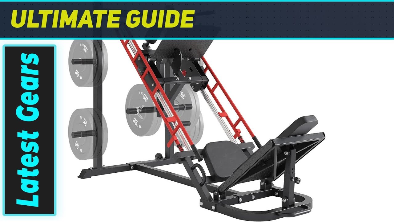 Тренажер для жима ногами Dripex: мощный тренажер 2-в-1 для нижней части тела!