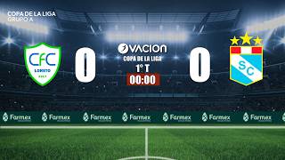 COMERCIANTES vs SPORTING CRISTAL por RADIO OVACION 🔴 #ENVIVO | COPA DE LA LIGA