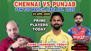 CSK vs PBKS Today Match Analysis  | 7th IPL Match Prediction | Chennai Super Kings vs Punjab Kings screenshot 5