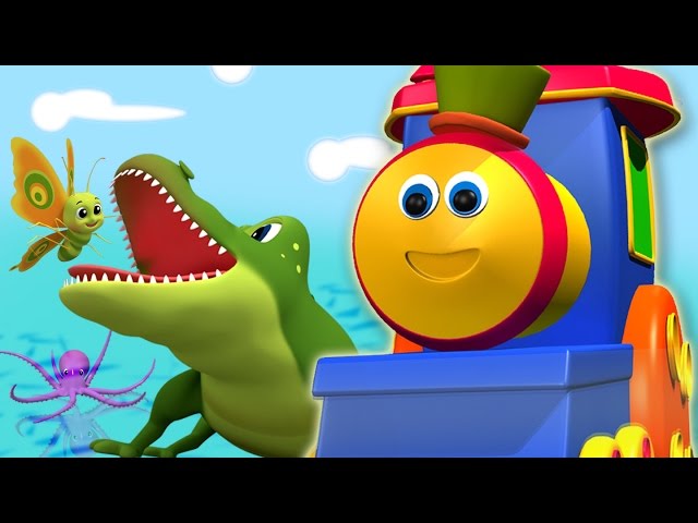 Боб, Поезд | Боб Поезд Животных АЬс Песня | Детские Песни | Bob.