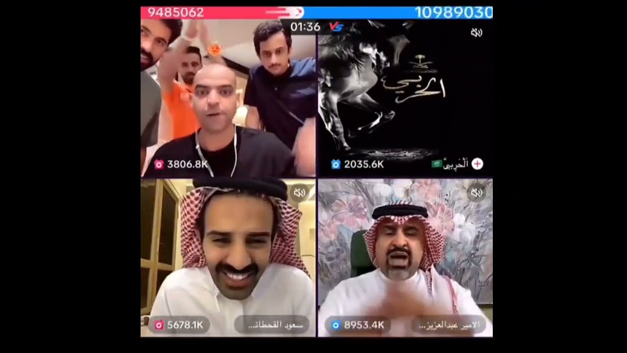 جولةرسميةبين ملاحي والاميرعبدالعزيزبن فيصل ال سعودوسعودالقحطاني والحربي وفصلت الجولةوصارت مشكلةبينهم