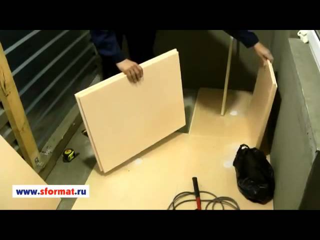 Утепление балкона пенополистиролом