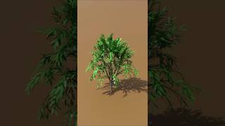 Create a Realistic Tree in 1 Minute 🔥 Blender 3d Plugin #shorts