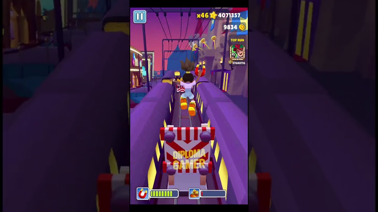 100% PERFECT COIN RUN! 🎰💰 Subway Surfers Vegas #shorts #diplomagamer #subwaysurfers  @diplomagamer