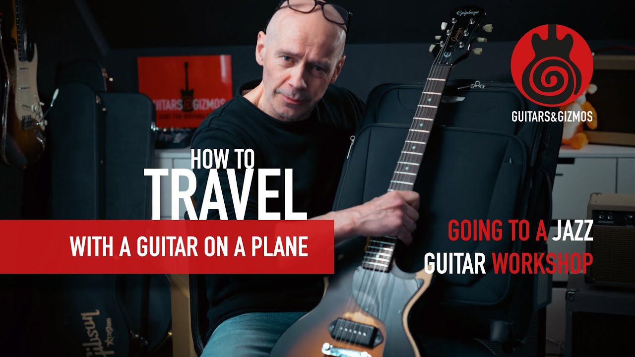 Bringing a Les Paul and an amp on a plane for a jazz guitar in