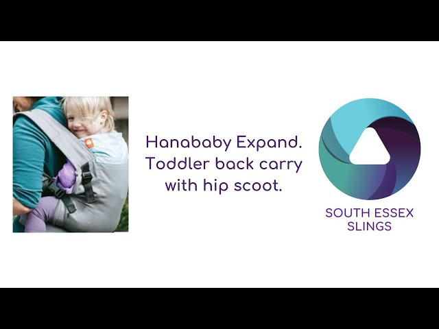 Hanababy Expand back carry. - YouTube