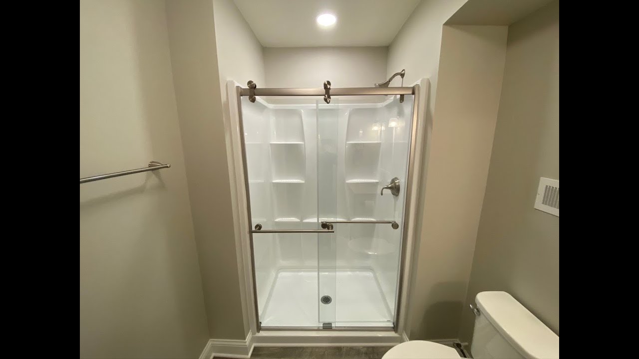 DIY Basement Bathroom Shower Install (Part 2) YouTube
